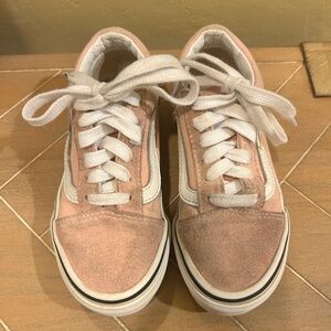 Vans kids Blush Pink Sneakers